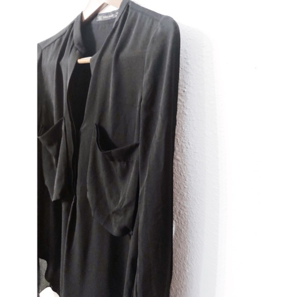 Zara chiffon embellished top - Picture 4 of 8